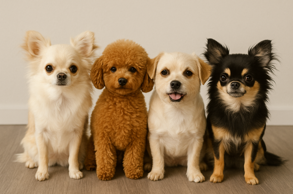 four small dog breeds